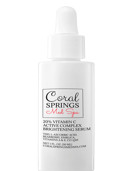 Vitamin C active complex brightening serum | Coral Spring Med Spa | Coral Springs, FL