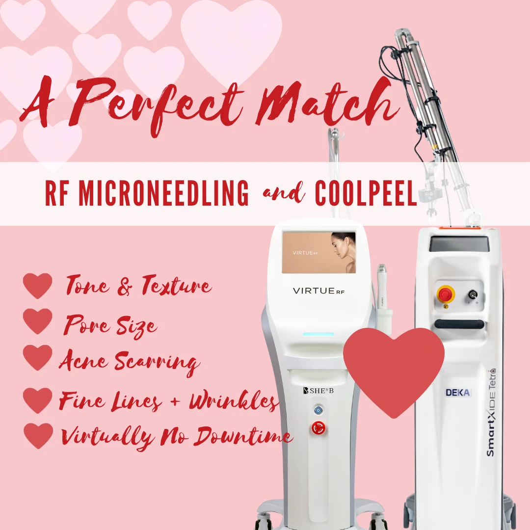 RF Microneedling & CoolPeel | Valentine Day deal | Coral Springs Med Spa | Coral Springs, FL